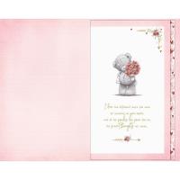 Beautiful Fiancee Handmade Me to You Bear Valentine's Day Card Extra Image 1 Preview